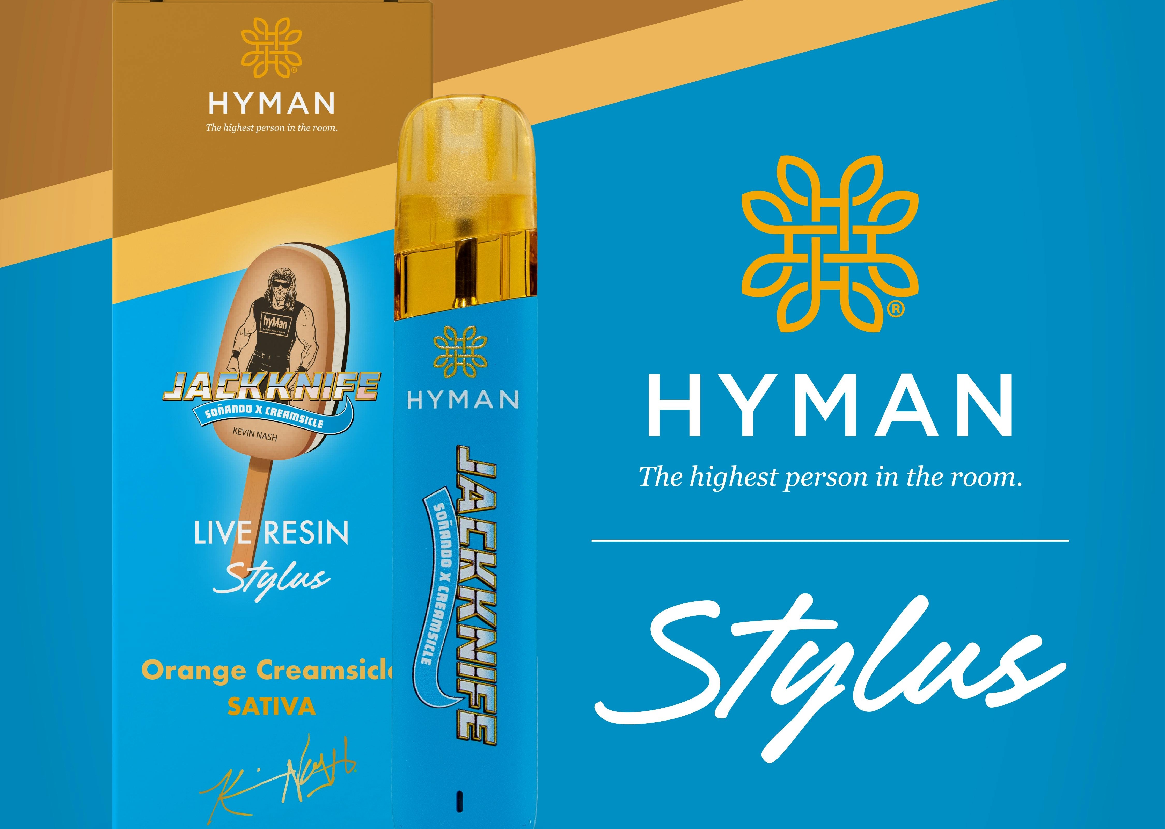 Hyman - Live Resin Stylus - Kevin Nash Jackknife
