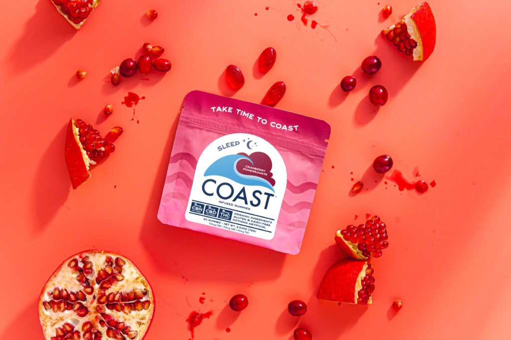 Coast Edibles 20pk/100mg- Cranberry Pomegranate