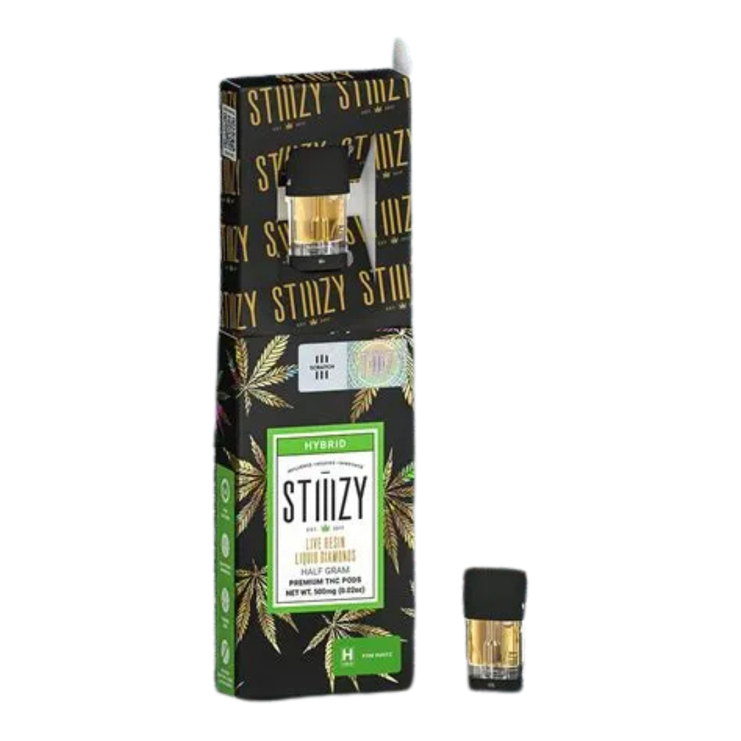 Stiiizy Pink Runtz .5g Live Resin Diamonds Vape Pod
