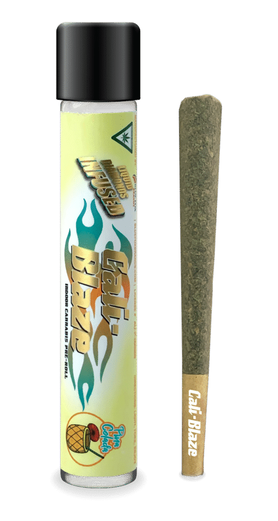 Cali-Blaze - Infused Pre-Roll - Pina Colada
