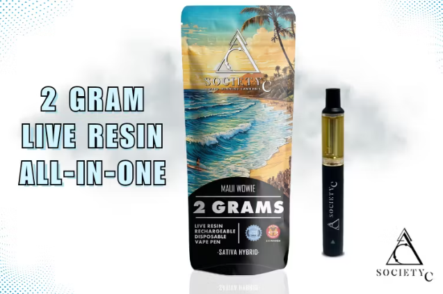 Society C - Maui Wowie - 2g Live Resin Disposable