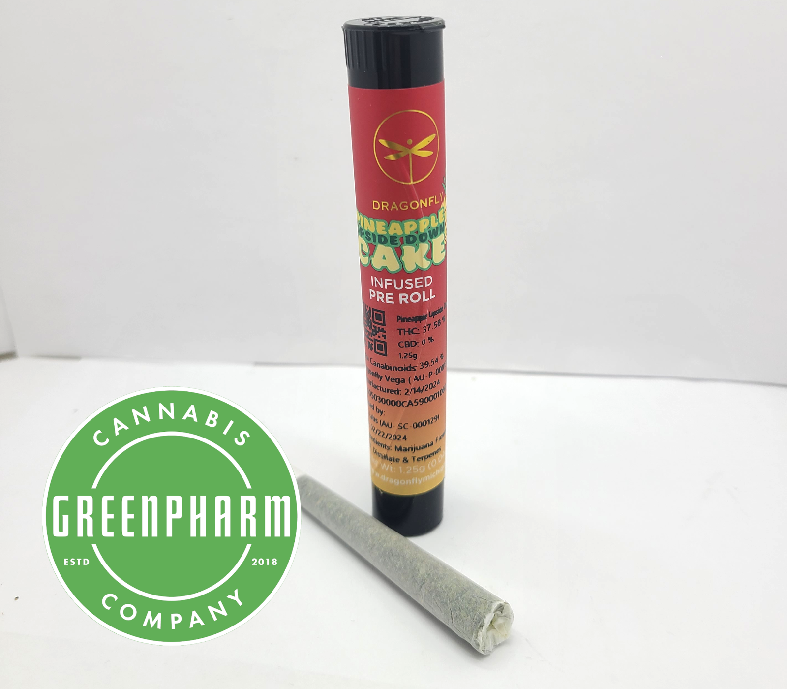 Infused Pre-Roll | Dragonfly | Pineapple Upside Down Cake