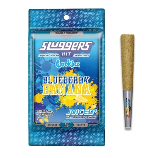 Sluggers Hit: Blueberry Banana
