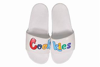 White Colored Lettered Slides