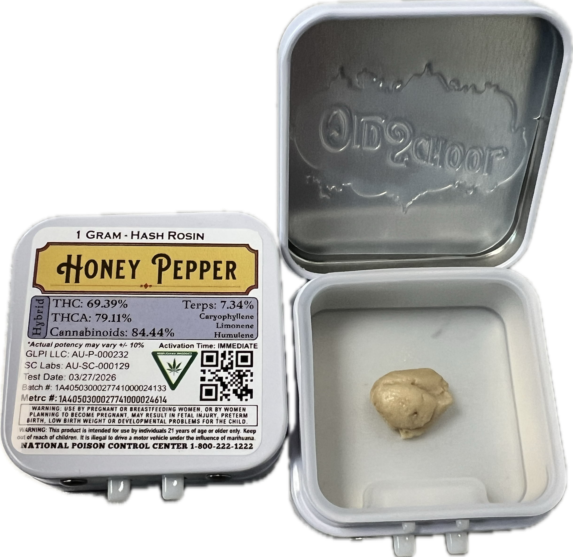 Honey Pepper Rosin