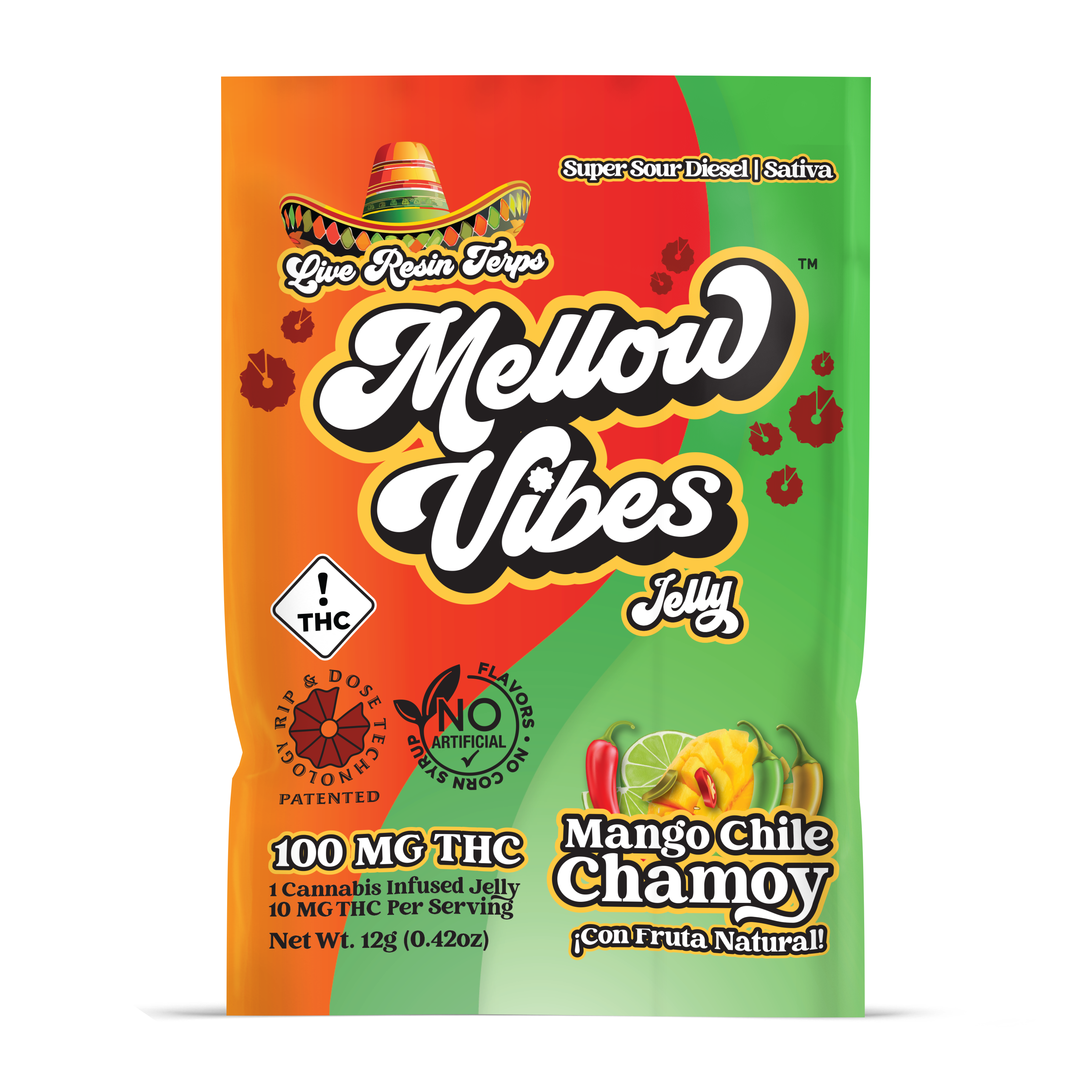 Mango Chile Chamoy Jelly 100mg