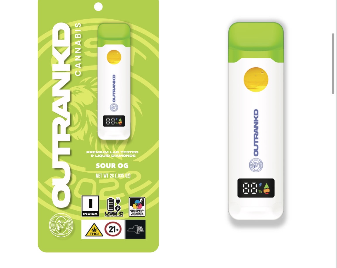 Outrankd | Sour OG Disposable Vape
