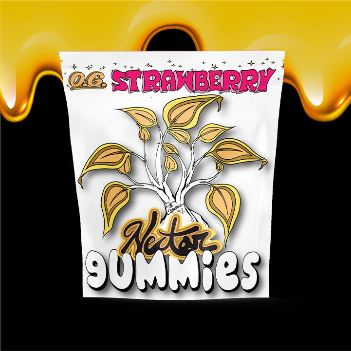 OG Strawberry Gummies Nectar 100MG [10pk]