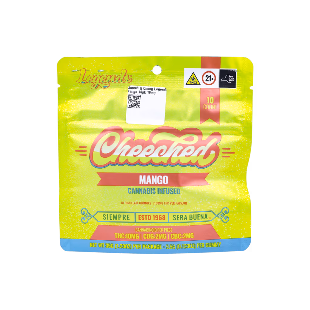 Cheech & Chong Legends Mango 10pk 10mg Gummies