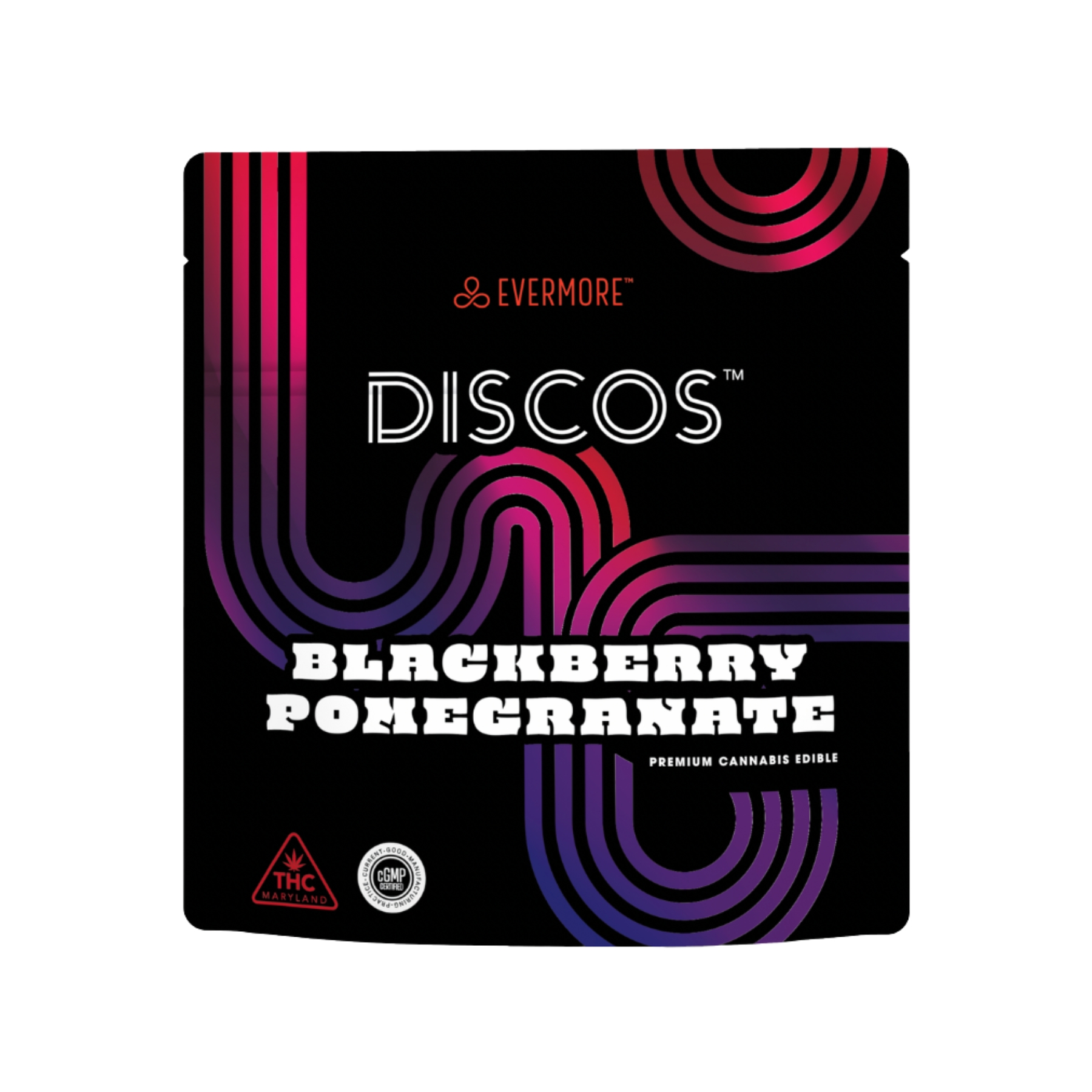 Evermore | THC Discos Blackberry Pomegranate | 10mg (10ct)