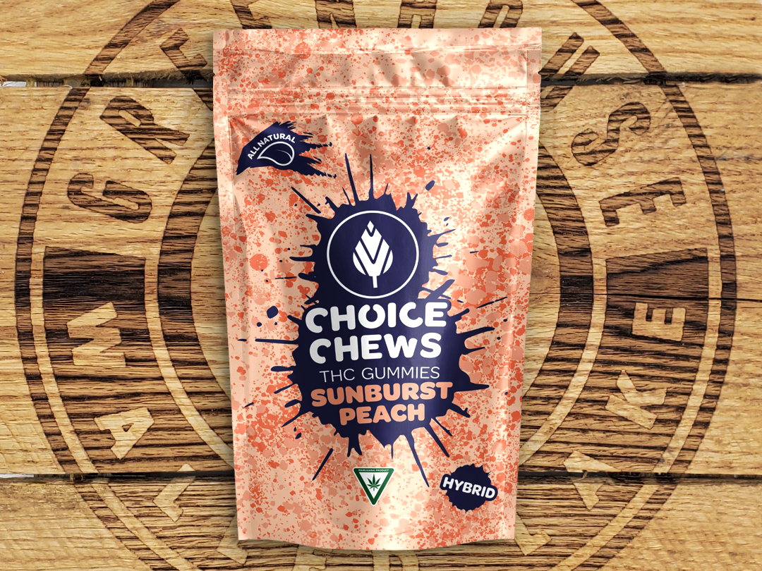 Choice | Sunburst Peach | 200MG Gummies