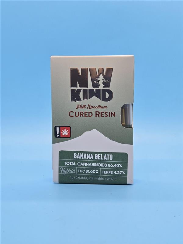 VAPE CURED RESIN - 1G - HYBRID - BANANA GELATO