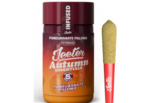 Jeeter - Autumn Essentials - Pomegranate Paloma Quad Infused Preroll 5pk - 2.5g