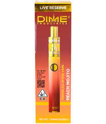DIME - DISPOSABLE (LIVE RESERVE) - - SATIVA - PEACH MOJITO