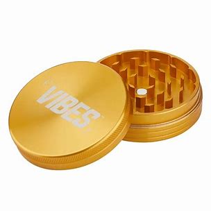 2pc Grinder - 2.5" (63mm) - Gold