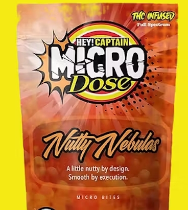 Hey! Captain - Microdose - Nutty Nebulas 200mg