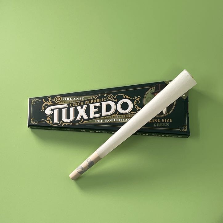 Tuxedo - King Size Cones 3-Pack (Green)