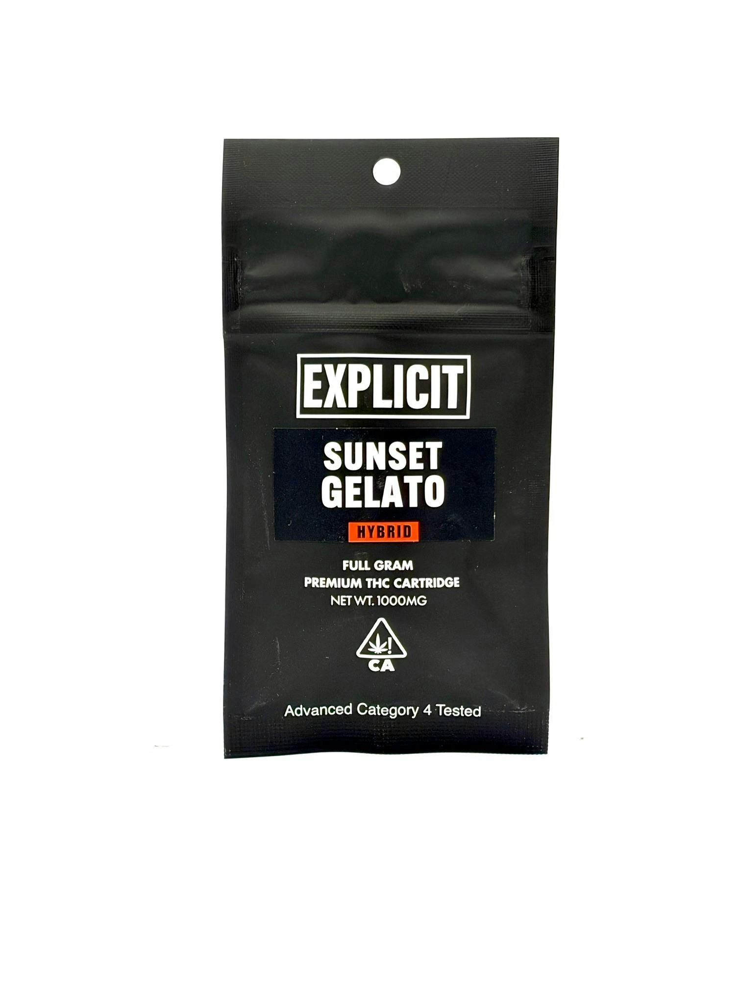 Explicit Cartridge - Sunset Gelato 1g