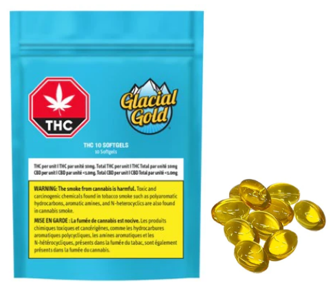 THC 10 Softgels 10 capsules