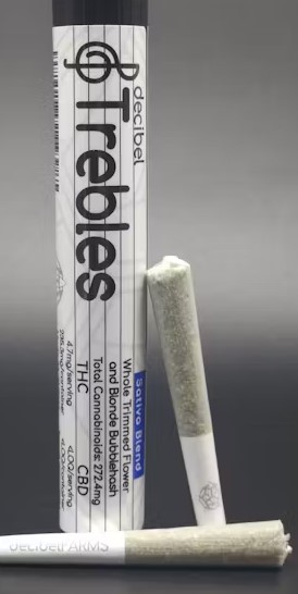 Trebles Sativa Blend Infused Preroll