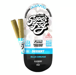 MFUSED Fire Fatty's Infused Joint 1g: Blue Dream 2pk