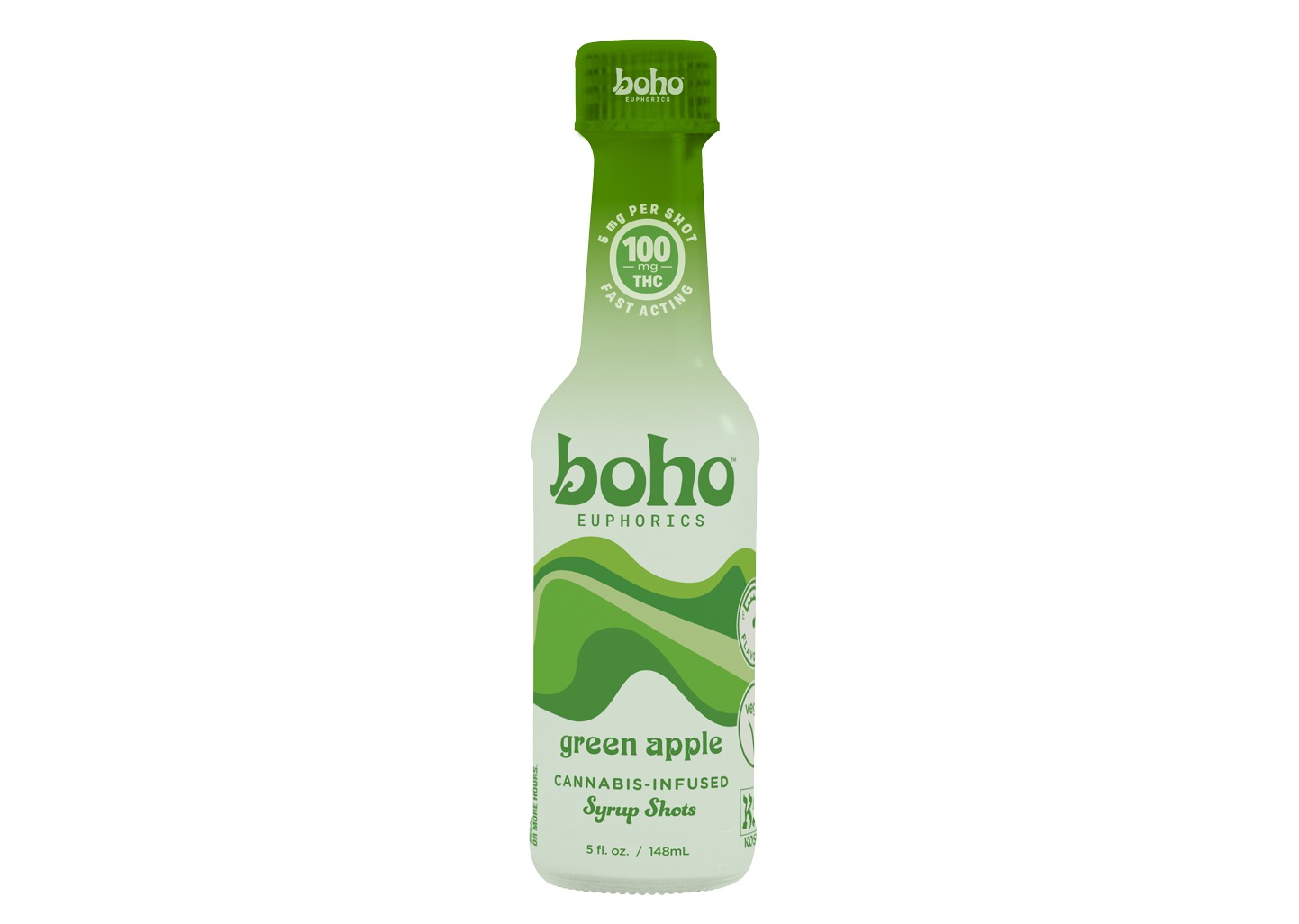 Green Apple Syrup 100mg (5oz)