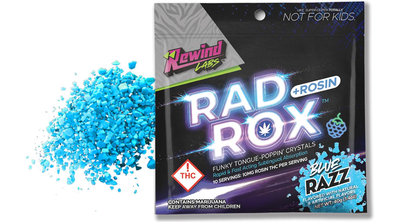 Rewind ROSIN Rad Rox | 100mg | Blue Razz