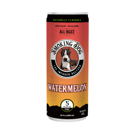 THC Seltzers - 12 fl oz - 5 MG - Watermelon