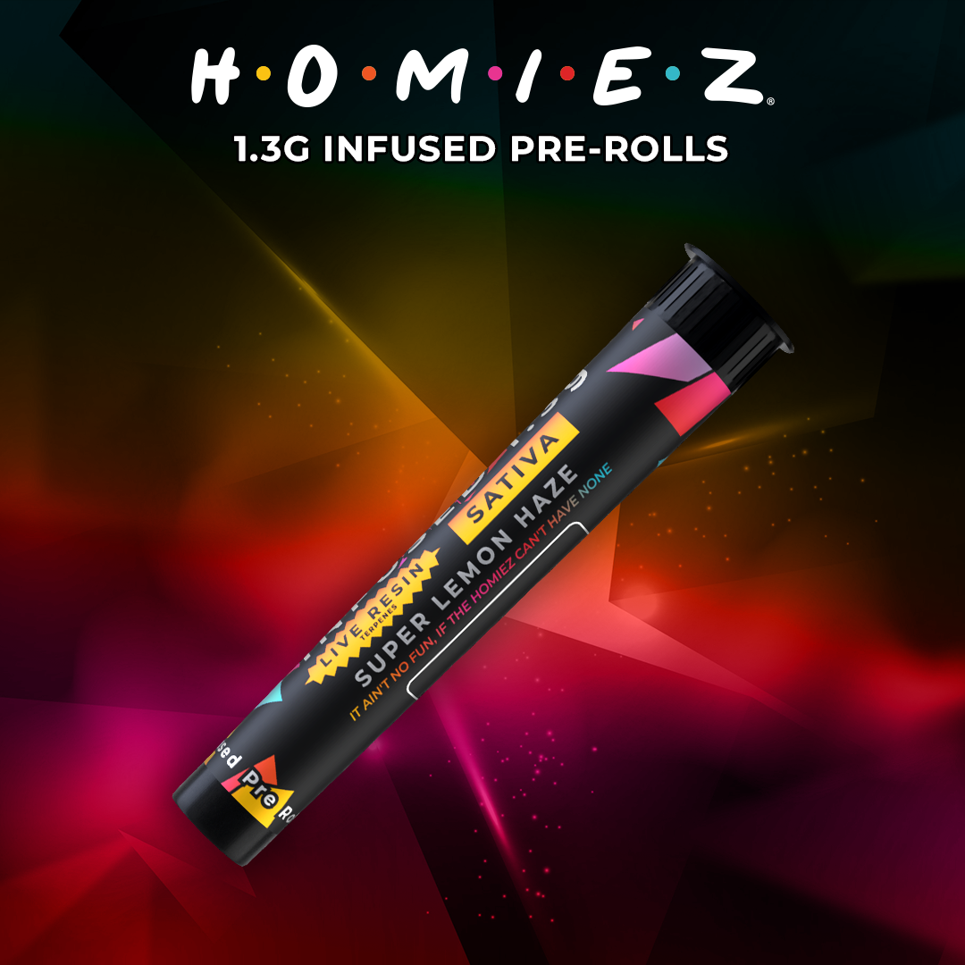 HOMIEZ | ICC PREROLL | 1.3G | SUPER LEMON HAZE