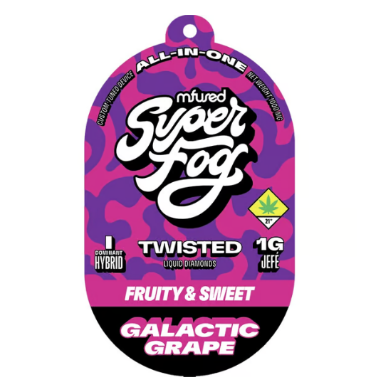 Galactic Grape Twisted Jefe Disposable | 1g
