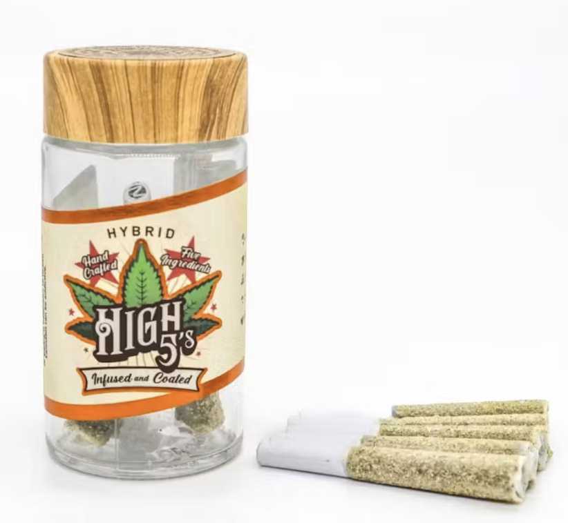 High 5's Grape Gas x Kush Mintz #20 Pre Roll Pack at Electric City