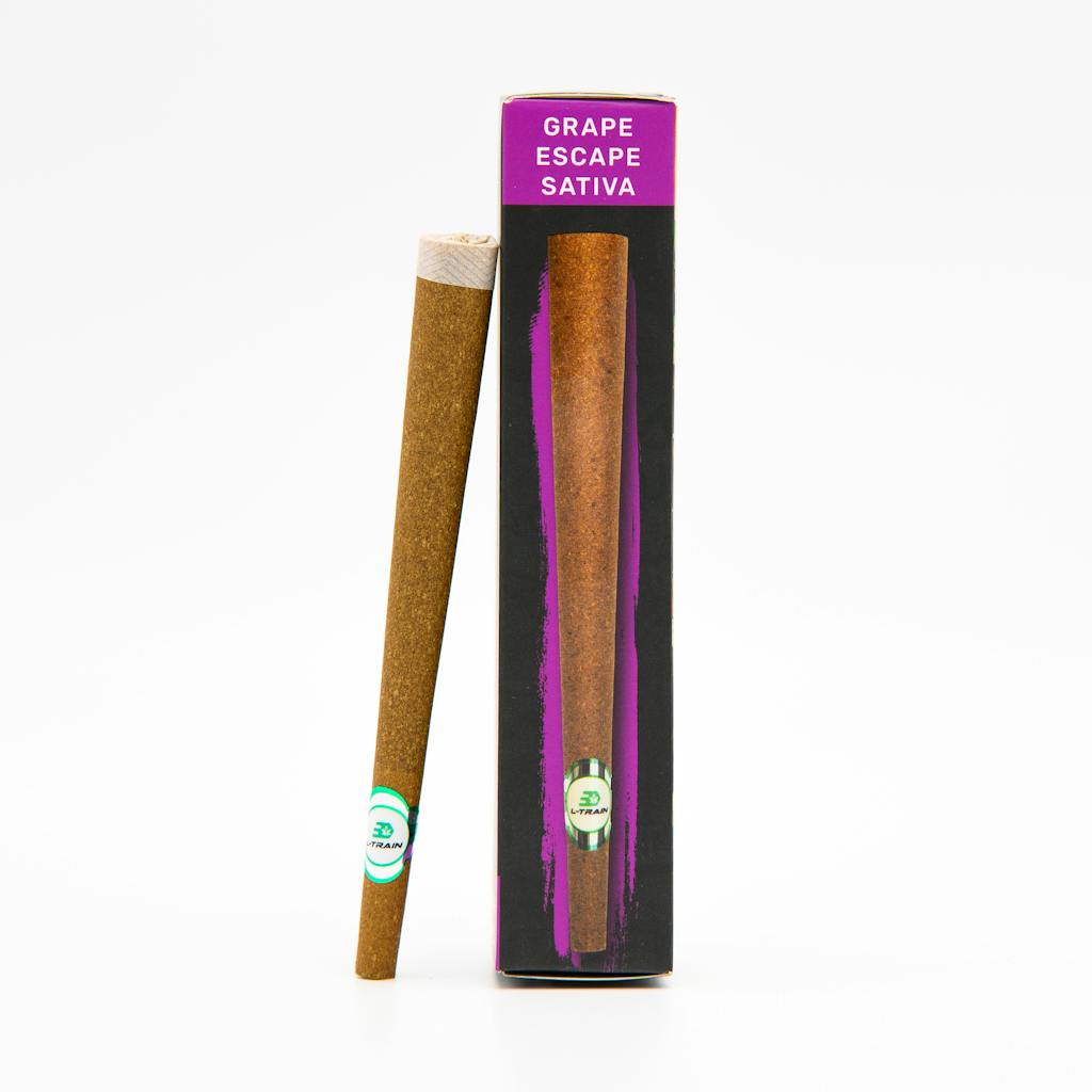 L TRAIN | GRAPE ESCAPE | MOONROCK BLUNT PREROLL