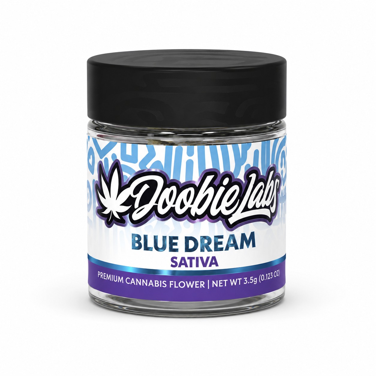 Doobie Labs | Flower | Jar | Blue Dream | 3.5g | Sativa | THC 30.72%
