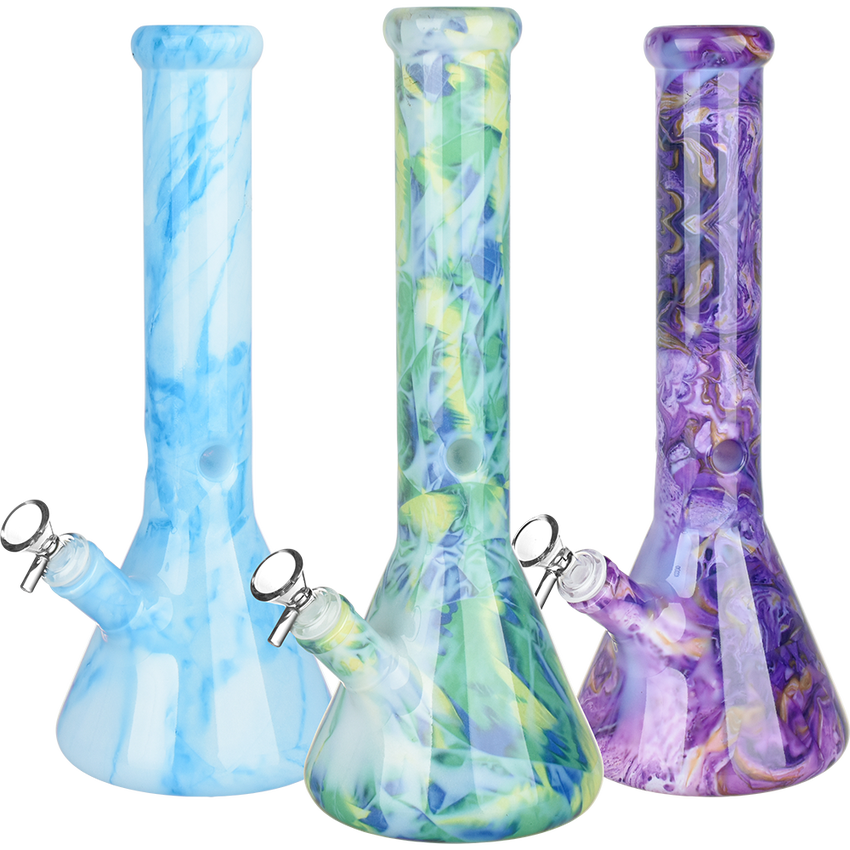 Marbled Beaker Bong