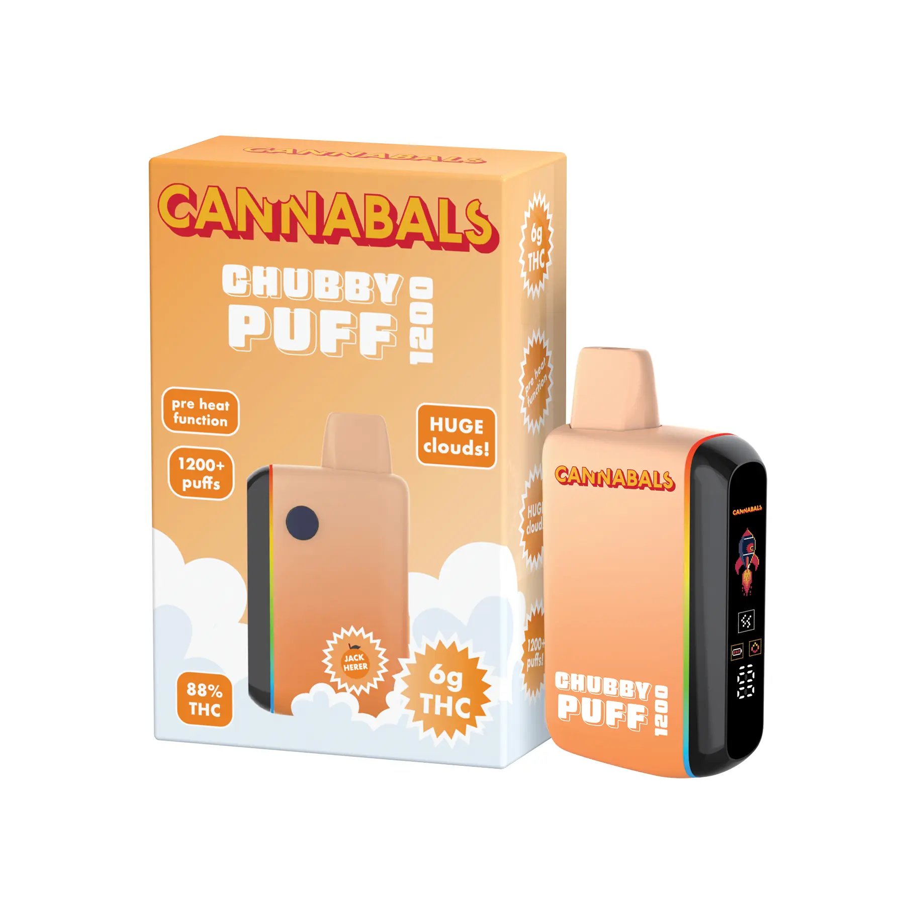 Cannabals | Chubby Puff | Jack Herer AIO | 6g