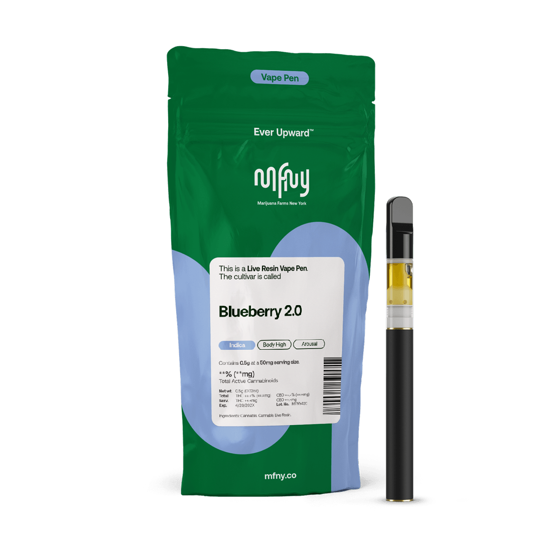 Blueberry 2.0 Live Resin Vape Pen | .5g