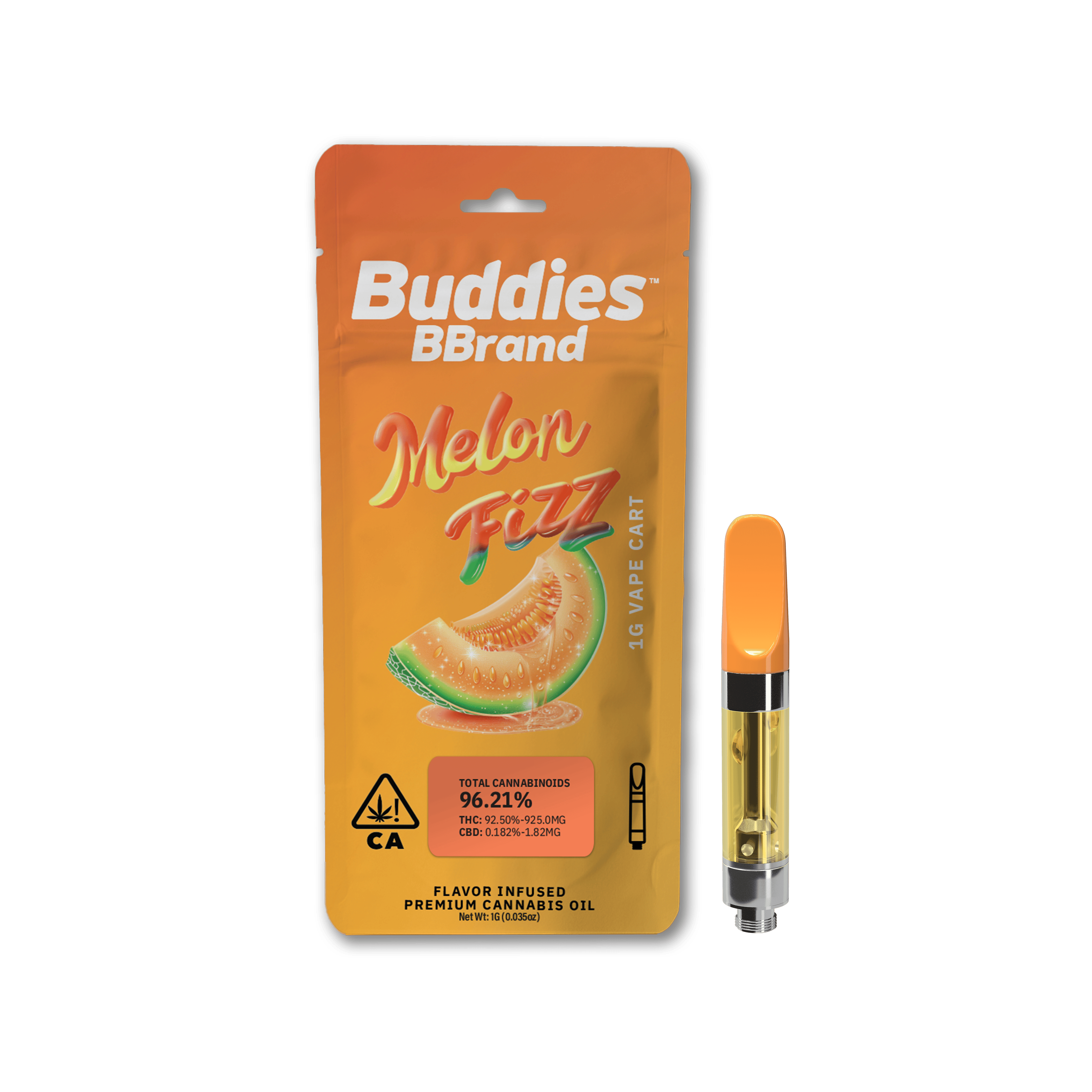 Buddies — Melon Fizz - Dist Flavored