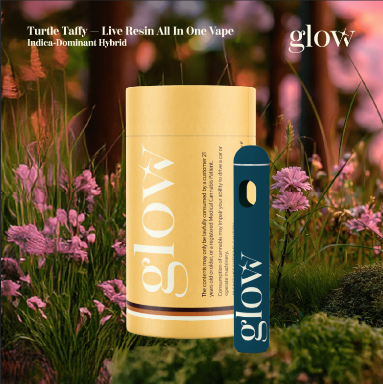 GLOW Live Resin All In One 500mg: Turtle Taffy