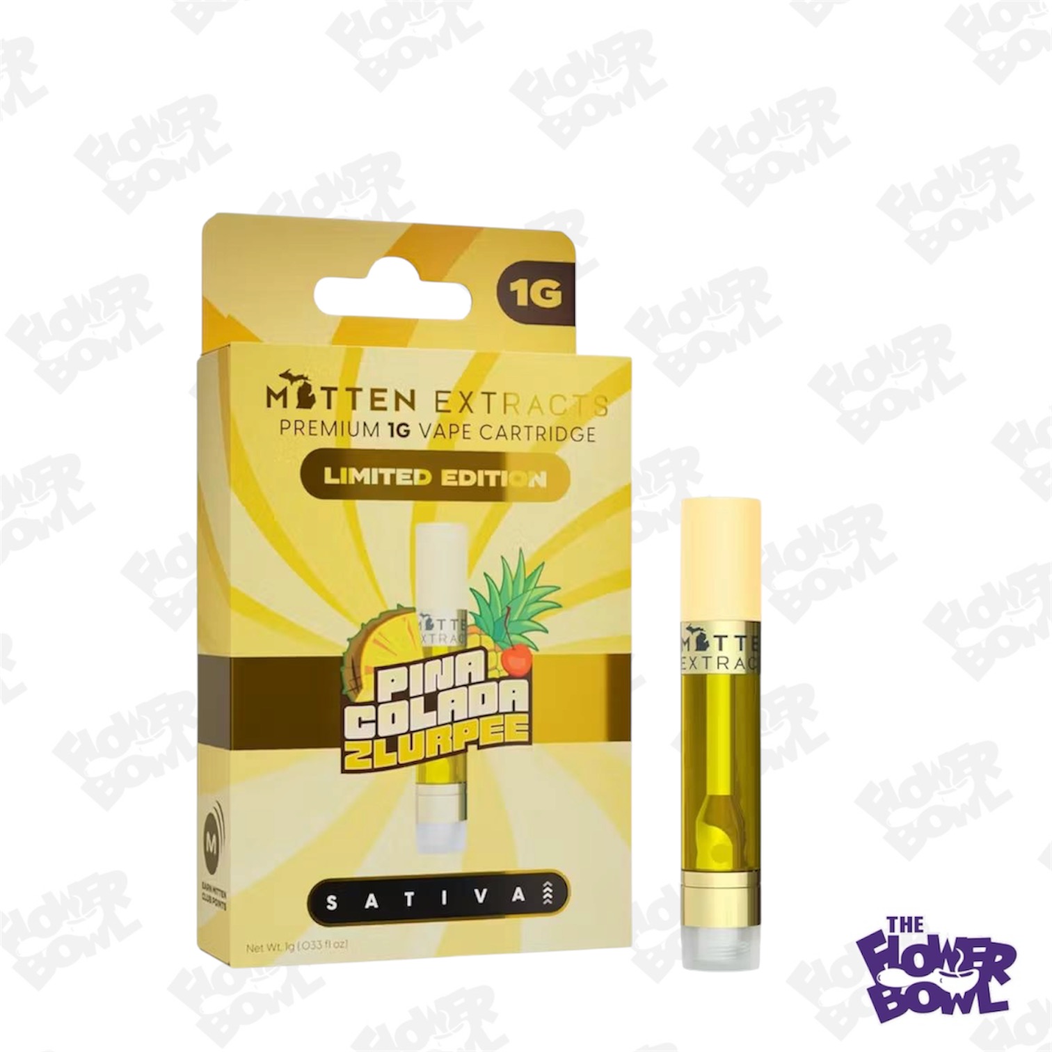 Mitten Extracts: Pina Colada Zlurpee (S) 1G Cart