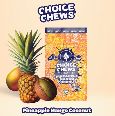 Choice Chews - Pineapple Mango Coconut - 200mg