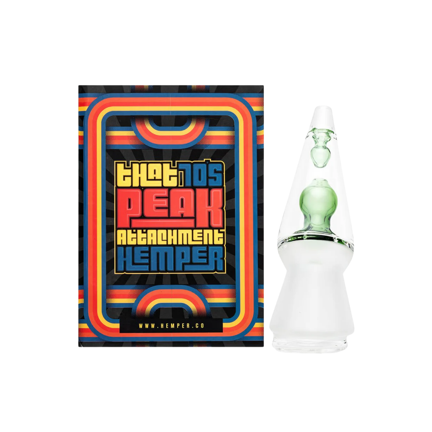 Hemper - Puffco Peak Top - Lava Lamp