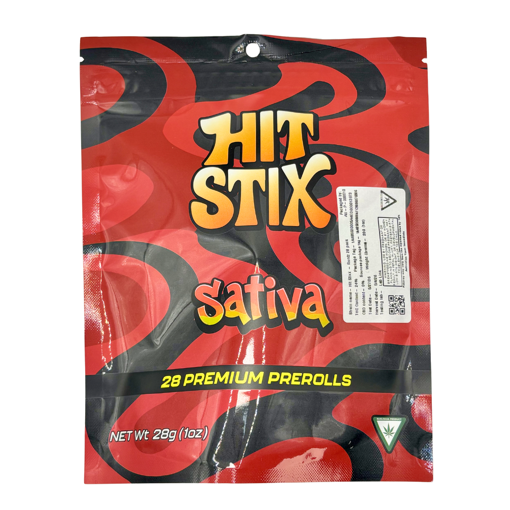 Hit Stix | Strawberry Cough | 28ct Pre-Roll Pack