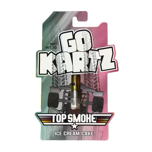 Top Smoke | 1g 510 Vape Cart | Ice Cream Cake Go Kartz