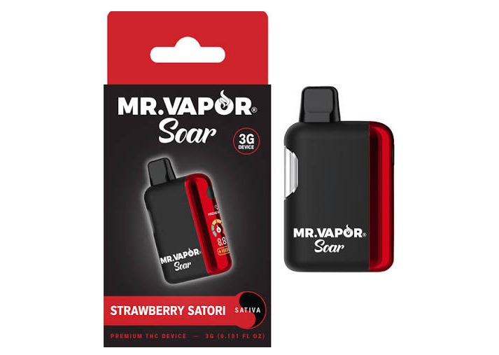 Mr. Vapor | Strawberry Satori 3g Disposable