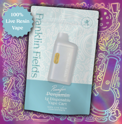 FRANKLIN FIELDS PENNIFER | LIVE RESIN DISPOSABLE | LEMON BARZ