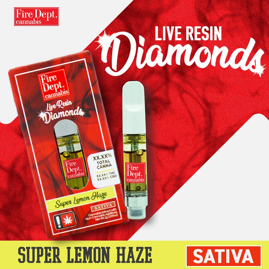 Fire Dept. Cannabis: Super Lemon Haze Flavored - - Fire Dept