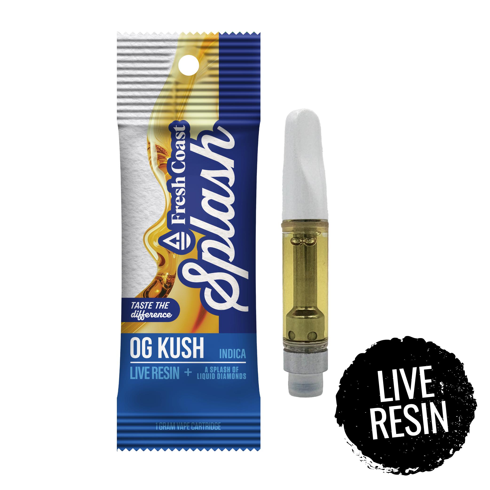 OG Kush Live Resin 510 Cart