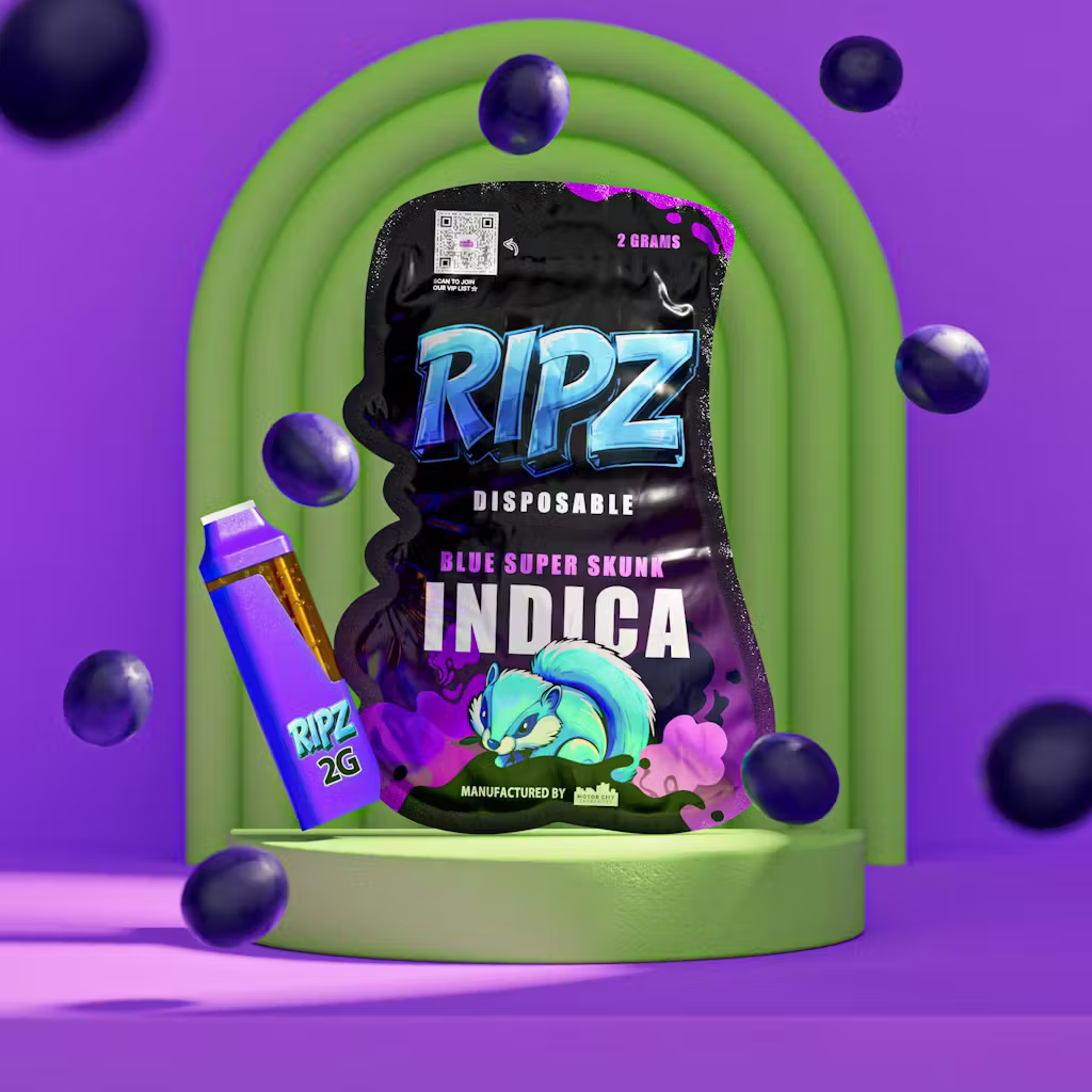 RIPZ Disposable | Blue Super Skunk