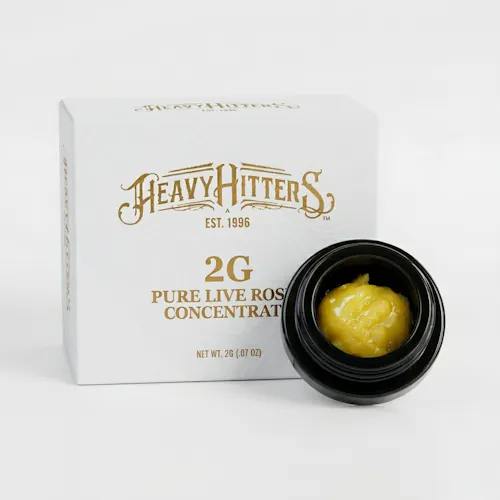 Heavy Hitters | Magnolia Rose - Pure Live Rosin Concentrate