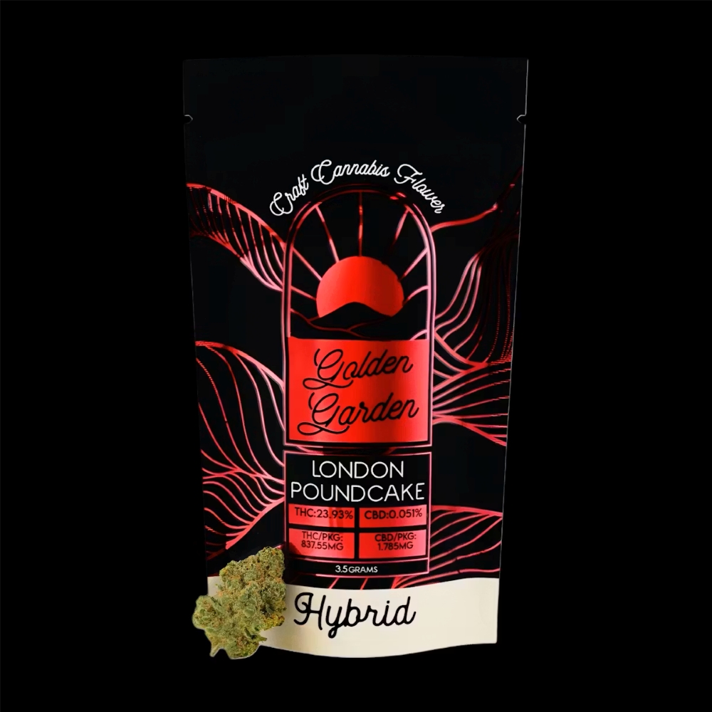Golden Garden - London Pound Cake - Flower